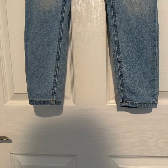 Justice Girls Embroidered Kitty Cat Light Wash Pull On Jeggings Size 10 EUC - Picture 5 of 12